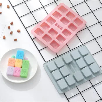 

Chinese Mahjong Silicone Chocolate Mold Fondant Cake Decorating Tools Handmade Candy Molds DIY kitchen Accessories For Baking