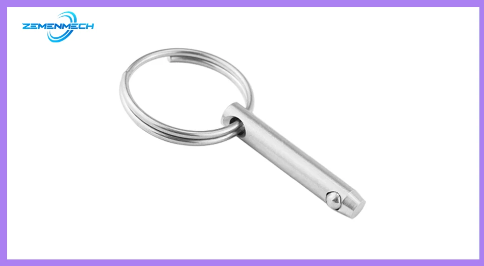 Description Picture 4 of item4.8mm Zemenmech 316 Stainless Steel Quick Release Ball Pin For Boat Bimini Top Deck Hinge Marine Boat Accessories Shipbuilding