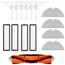 

Replacement Spare Parts for Dreame D9 L10 L10 PRO Vacuum Cleaner Main Brush Side Brush Hepa Filter Washable Mop Pads