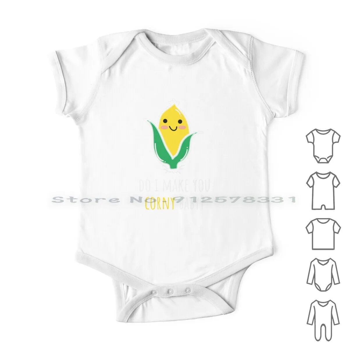 

Funny Sweet Corn Corny Baby Maiz Gift Idea Newborn Baby Clothes Rompers Cotton Jumpsuits Cereal Corns Maize Wheat Uni Corn