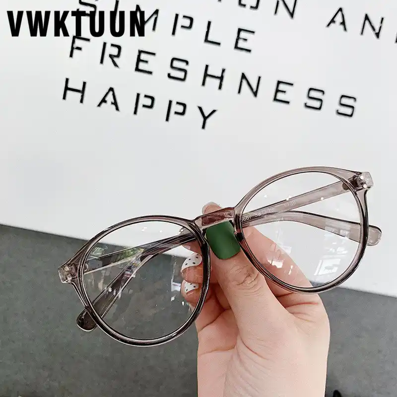 oversized fake round glasses