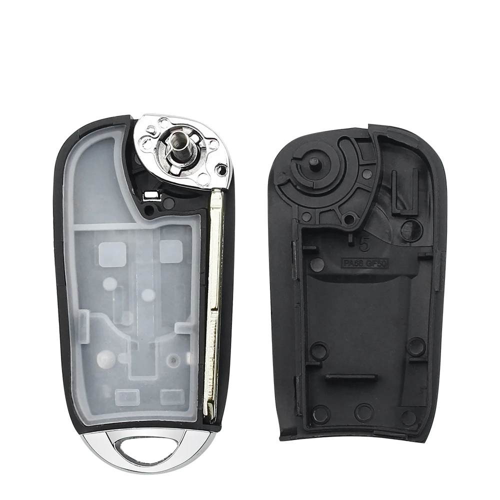 2 Buttons Modified Flid Key Shell For Chevrolet Aveo Spark Love Epica Sail Folding Remote Car Key Case
