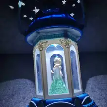 Douyin Эстония Анна-носочки с изображением снежной принцессы серии круглый фонарь электрический светильник в комплекте светильник музыкальная тема песню на снежную погоду