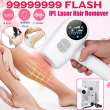 999999 профессиональный Перманентный лазерный эпилятор с ЖК-лазером IPL эпилятор для удаления волос, женский эпилятор, средство для безболезненного удаления волос
