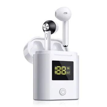 

TWS 5.0 Wireless Earbuds 9D Stereo Mini Bluetooth Earphone With Dual Mic Sports Power Display Waterproof Headset