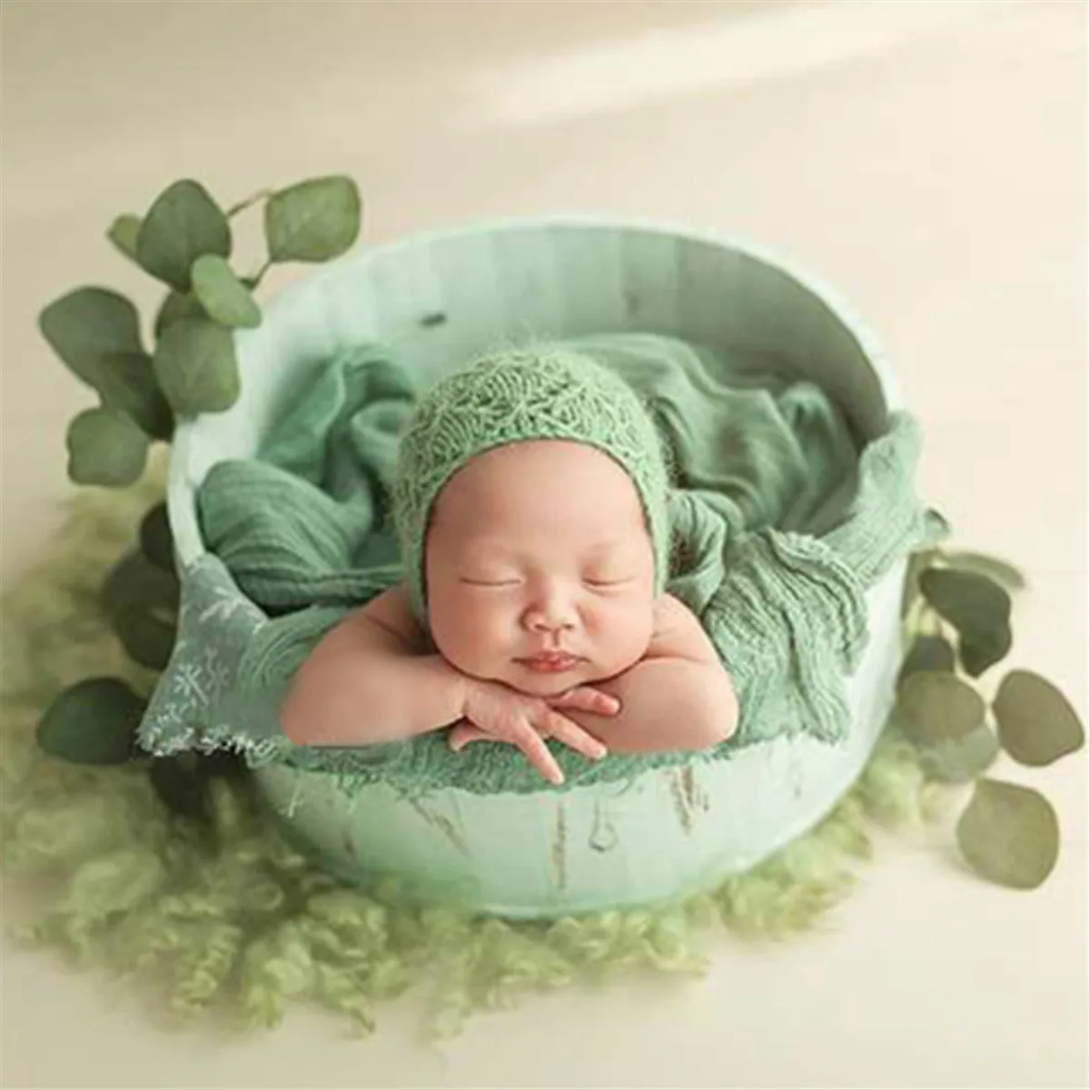 3 Colors Newborn Wood Props Posing Baskets For Photography Props Baby Photography Baby Posing Shoot Vintage Newborn Prop