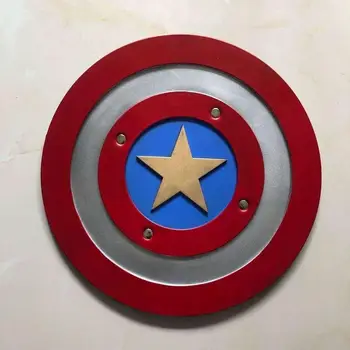 Najtaniej 1:1 Kapitan Ameryka Tarcza Cosplay Prop Halloween Superhero Cosplay Rekwizyty Dekoracje Party Modelu Zabawki 44cm