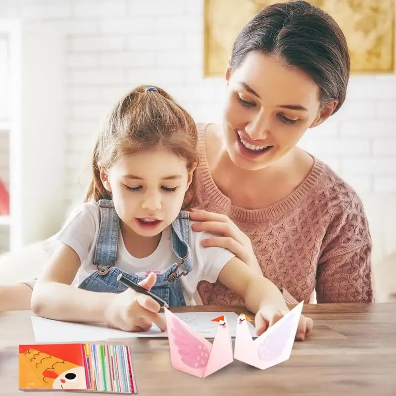 Креативные игрушки Монтессори DIY детские игрушки забавное складывание бумаги оригами книги ремесла раннее образование игрушка подарок для детей