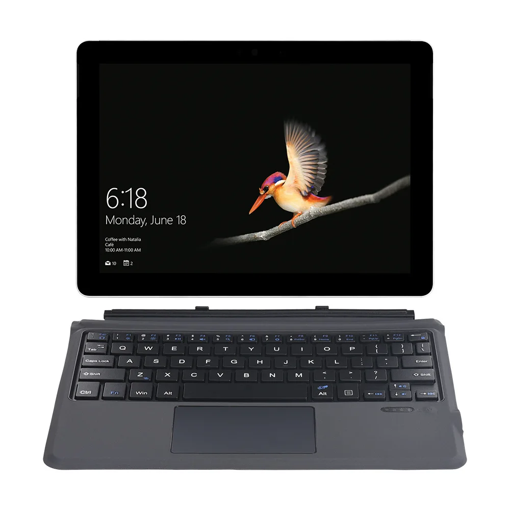 Внешний Bluetooth клавиатура для microsoft поверхности GO keyboard 10-дюймовая шпилька беспроводная клавиатура с сенсорной панелью с разъемом type-C