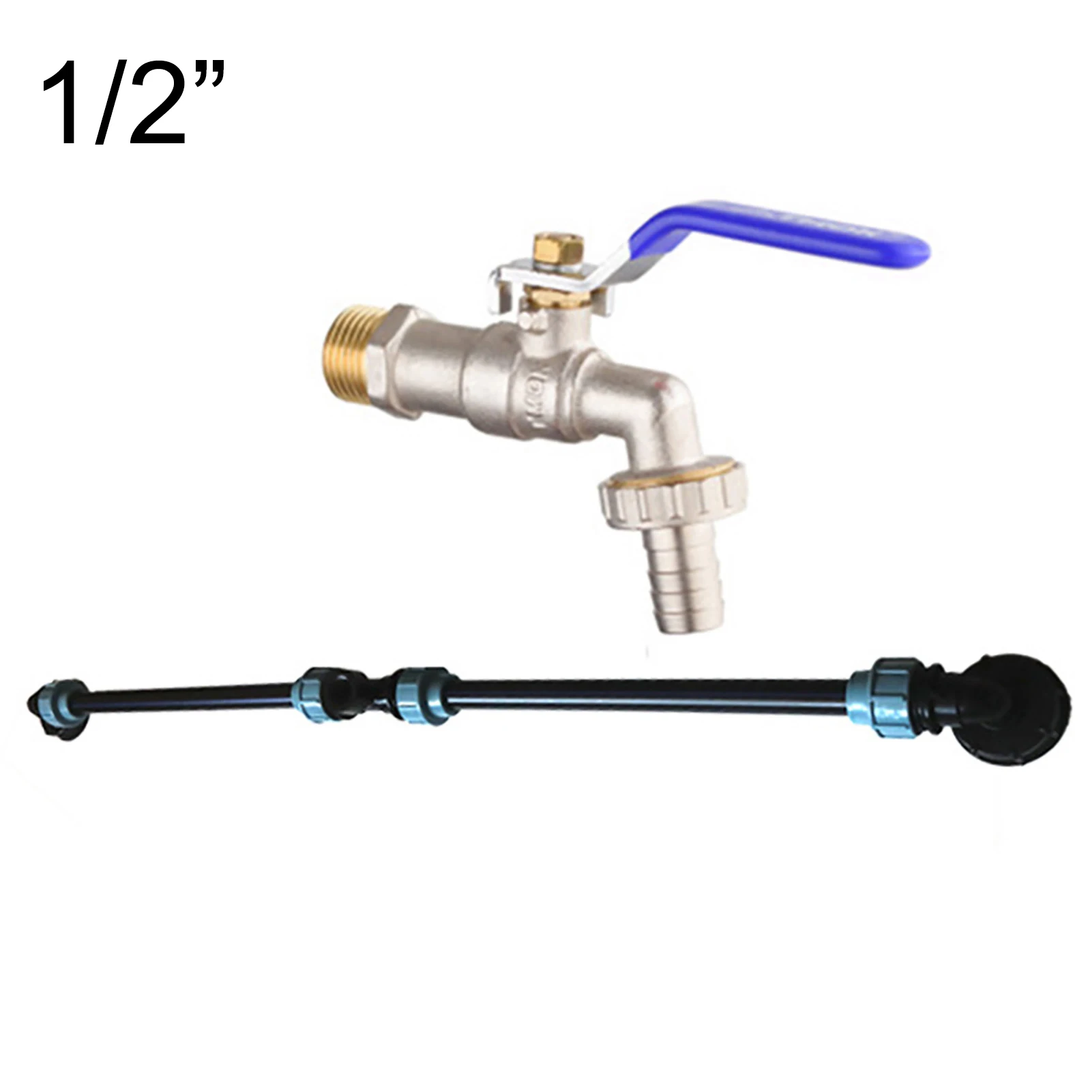 GAROZATION IBC Connecteur Coudé Adaptateur Pour Tuyau D'eau 25 Mm IBC Tote Adapter Pour Réservoir D'eau