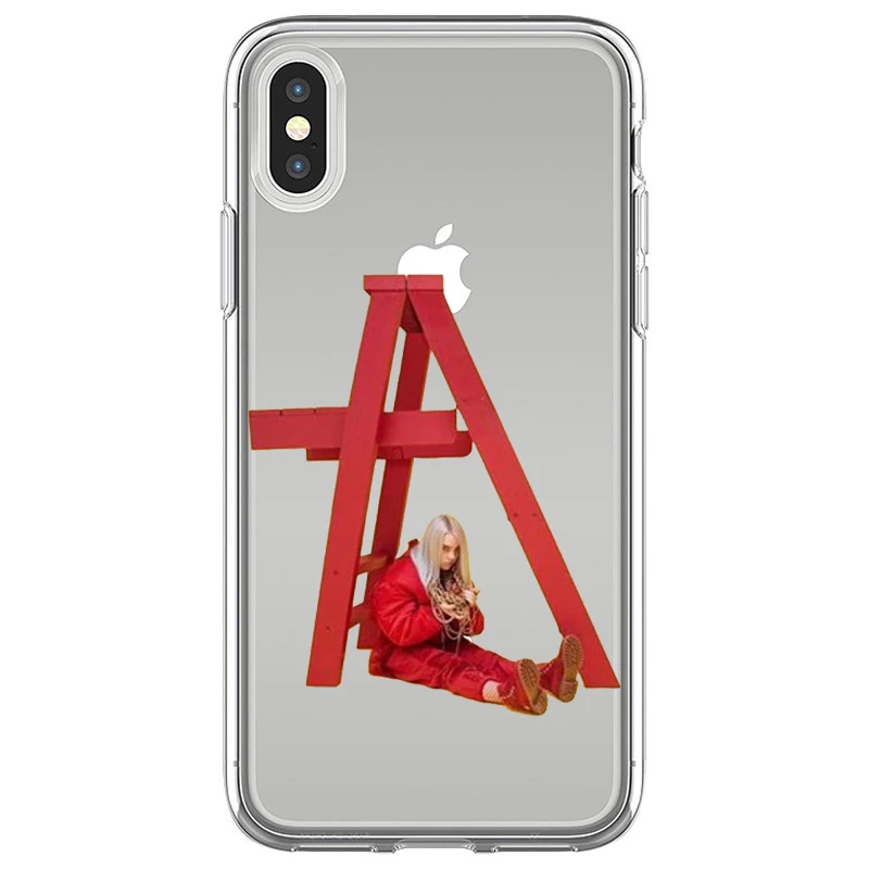 Billie Eilish Khalid Encantador TPU Мягкий силиконовый чехол для телефона для iPhone11 11Pro 11ProMax X XR XS Max 8 8Plus 7Plus 6s 6Plus 5 SE - Цвет: TPU
