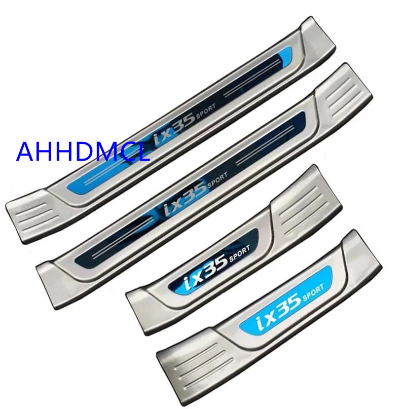 Автомобильная Накладка на порог полосы порога полосы для hyundai iX35 2010 2011 2012 2013