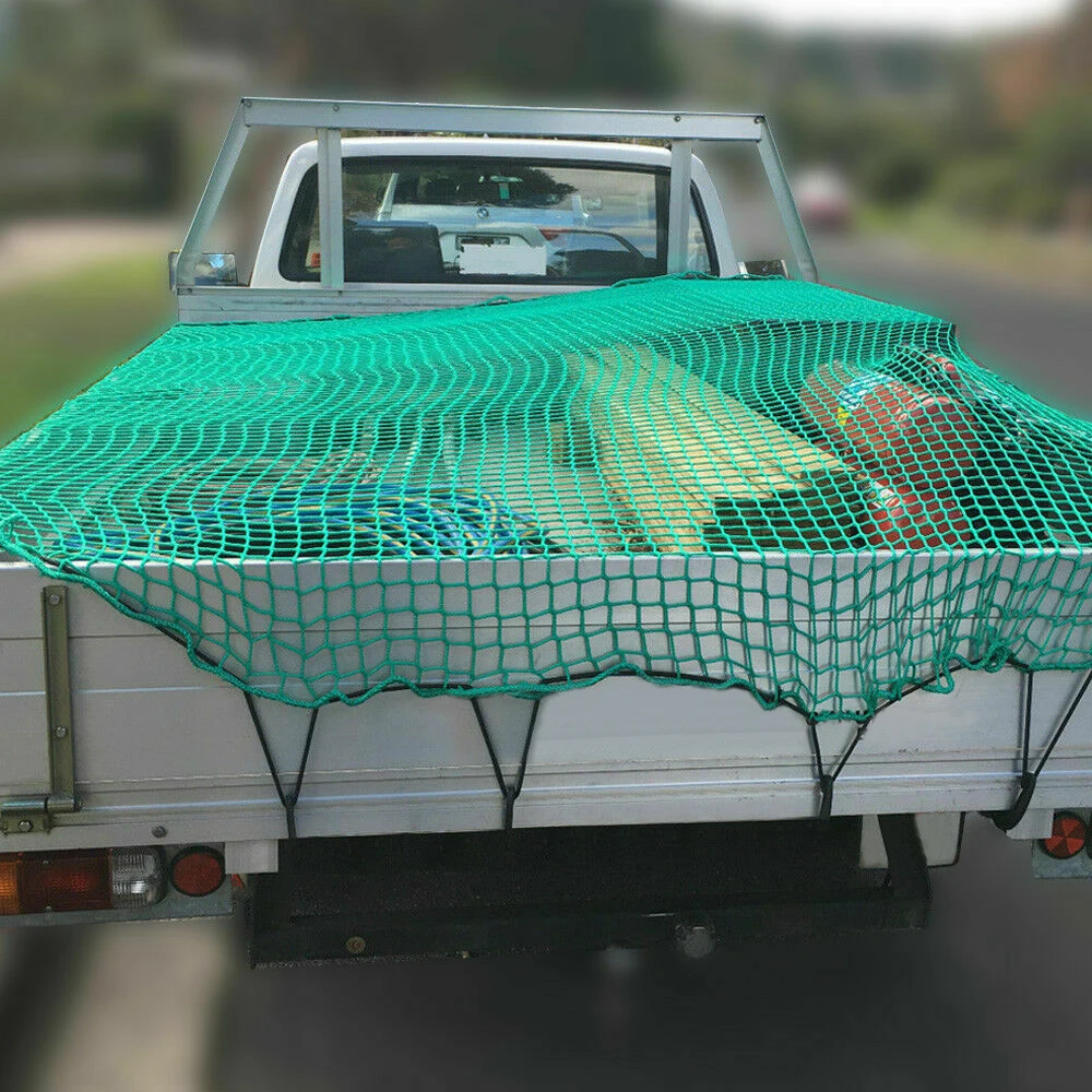 Cargo Net For Pickup Truck Bed Trailer Truck Netting Mesh Stretchable