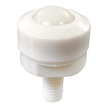 

NL-15N 15mm POM plastic ball M8 bolt anti rust roller wheel castor anti-corrsion ABS Nylon ball transfer unit caster