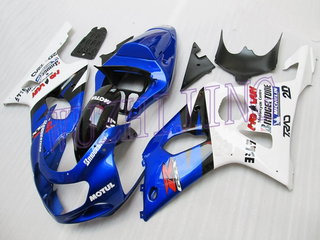 Набор для всего тела GSXR 750 01 03 тела Наборы GSXR 600 01 03 мотоцикл обтекатель GSXR600 2000-2003 K1 K2