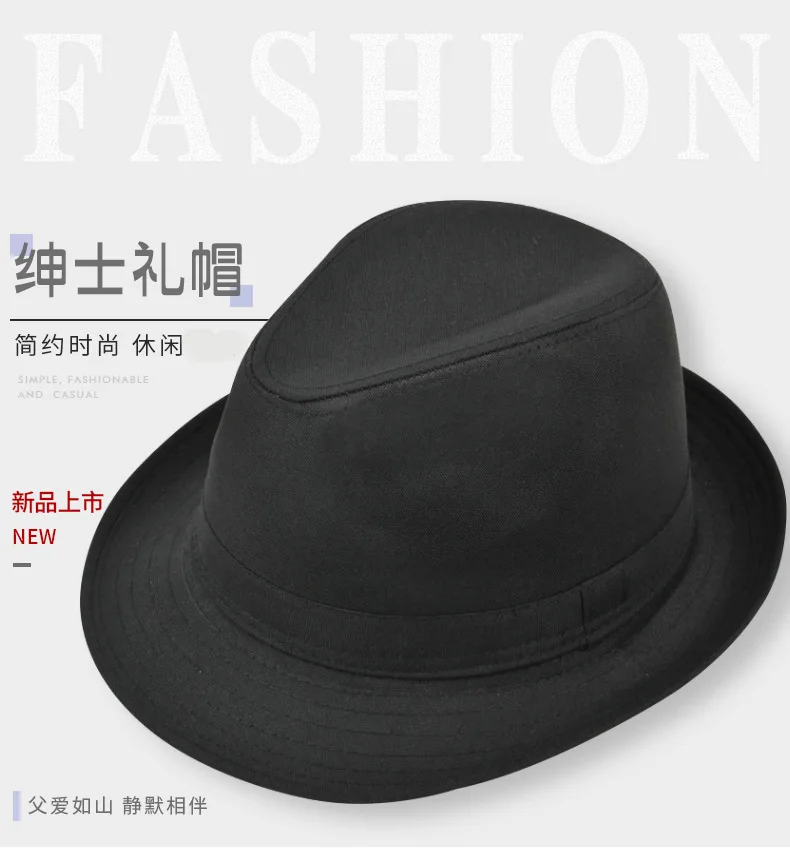 Winter And Autumn Hats For Men Fedoras Top Jazz Plaid Hat Adult Bowler Hats red fedora hat