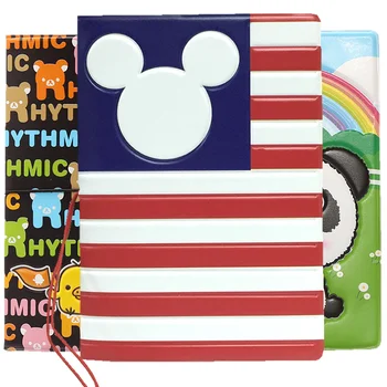

Cute Cartoon Stripe Animal Passport Cover Wallet Bag PU Leather ID Address Holder Portable Boarding Card Case Travel Accessories