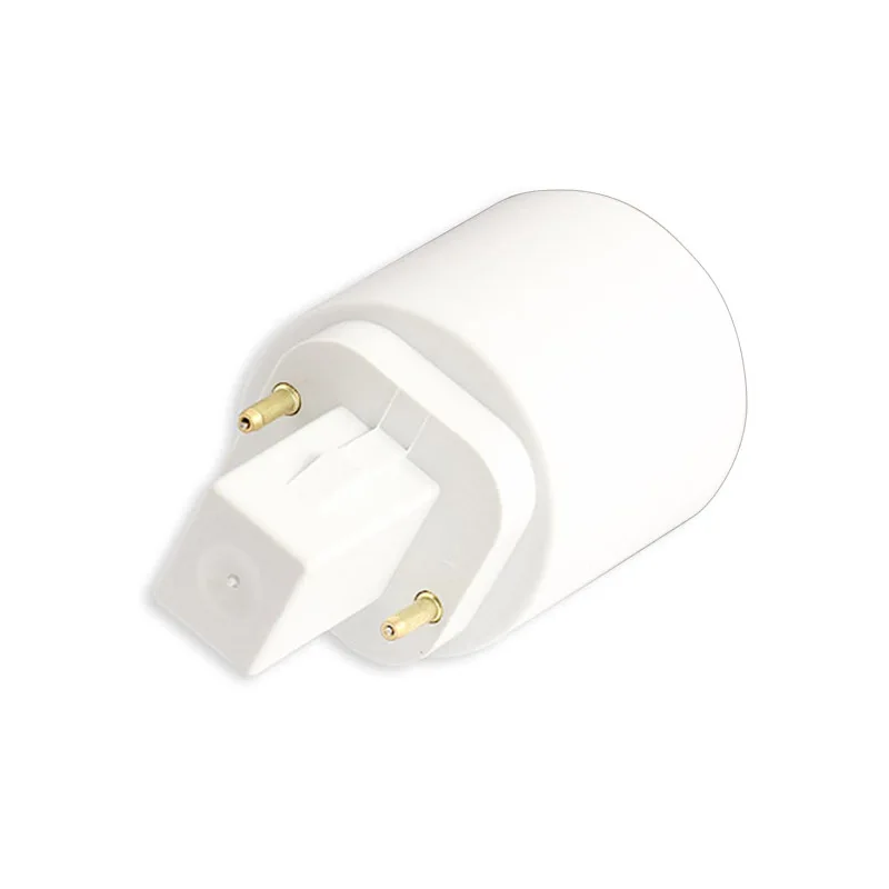 Конвертеры G24 к E27 светодиодный галогенный CFL светильник лампа адаптер огнестойкий разъем удлинитель винт база Патрон лампы