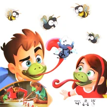 Быть быстрым, чтобы ноги! Хамелеон липкий язык настольная игра удар через трубку в маске, чтобы снять язык забавные Вечерние игры