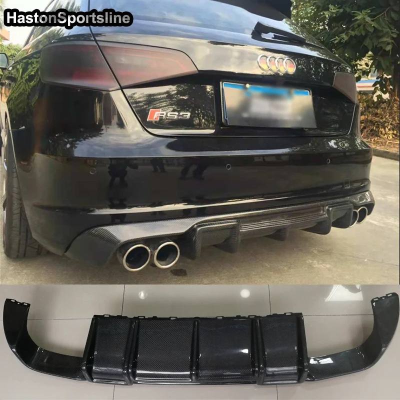A3 8V S3 SLine отделение углеродного волокна для Audi A3- Sline хэтчбек 2013-2016 (не подходит