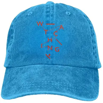 

TSDFCEnglish Letter Premium Cowboy Baseball Caps Dad Hats RoyalBlue