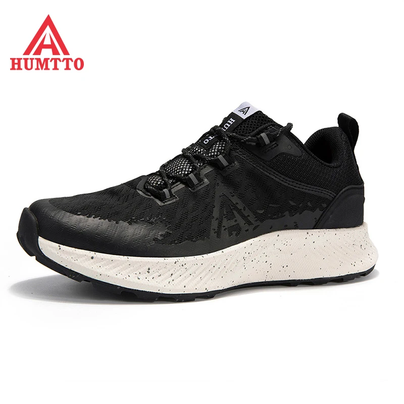 

HUMTTO Brand Breathable Outdoor Running Sneakers Men Fashion Man Casual Shoes Winter Lace-up Black Luxury Designer Mens Shoes