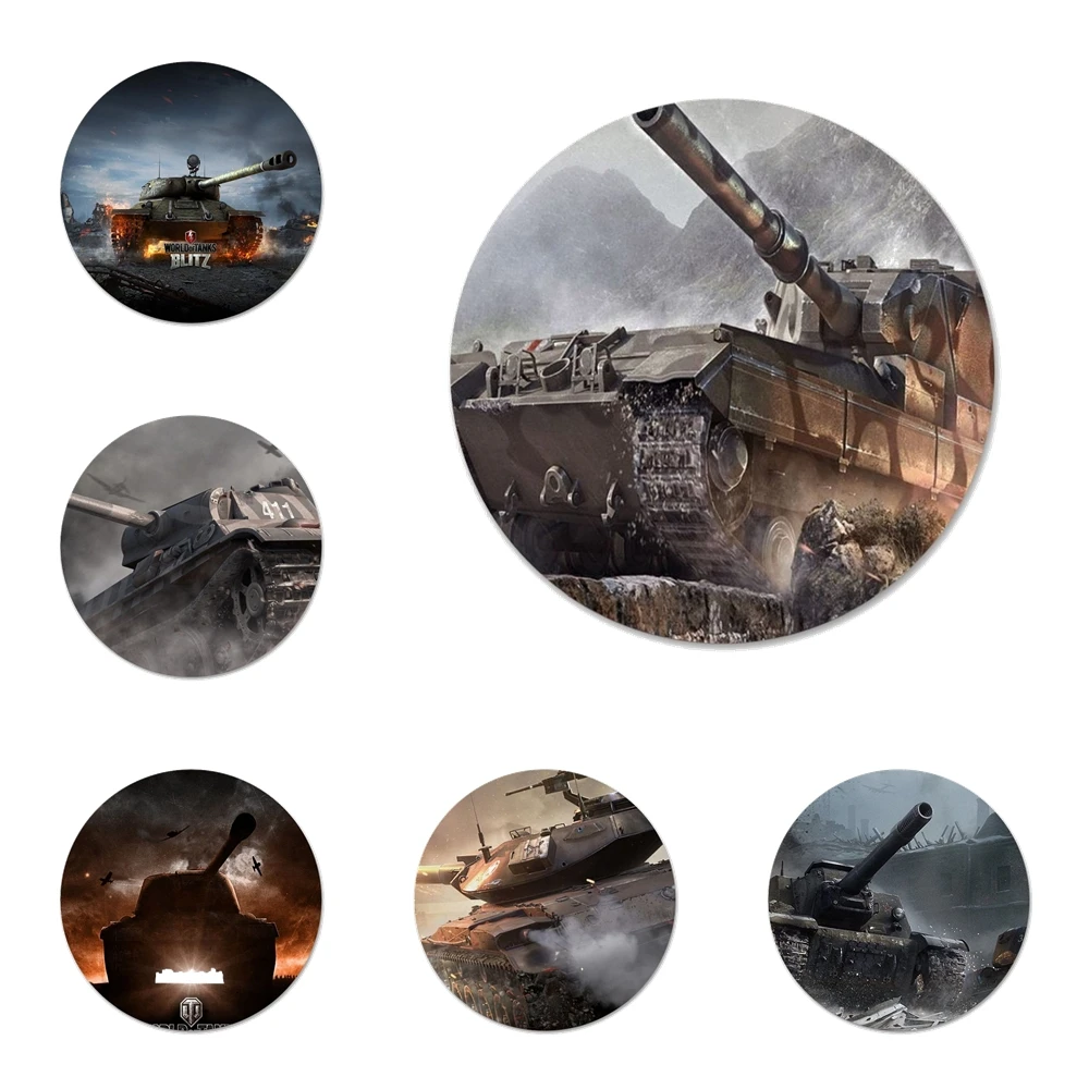 Значки World Of Tanks значки металлические для украшения одежды и рюкзака | Дом сад