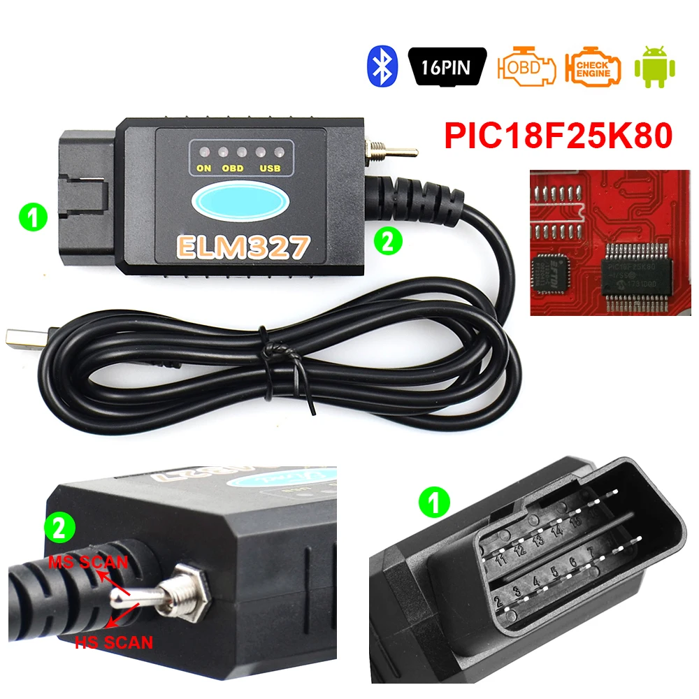 ELM327 USB 新品质量好的 (13)