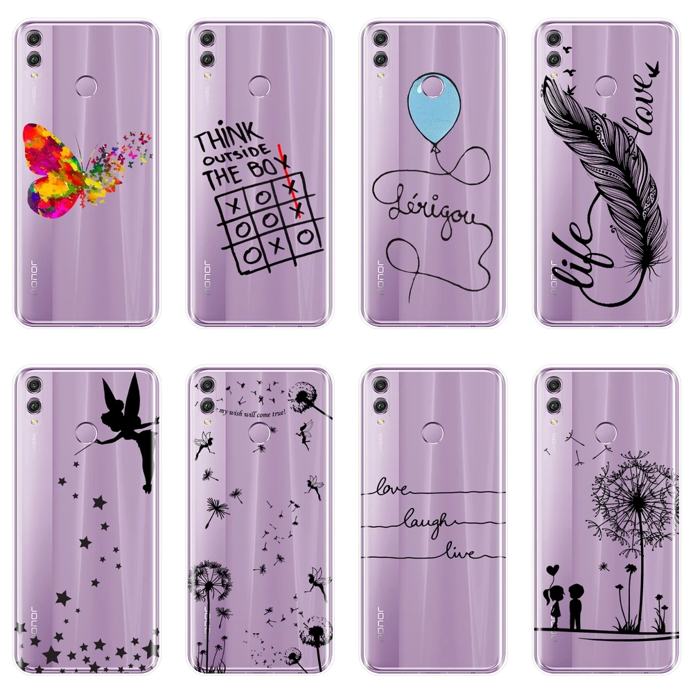 

Phone Case For Huawei Honor 10 9 8 8X MAX Soft Silicone Quote Love Back Cover For Huawei Honor 7 8 9 10 Lite 7S 7X 7A 7C Pro