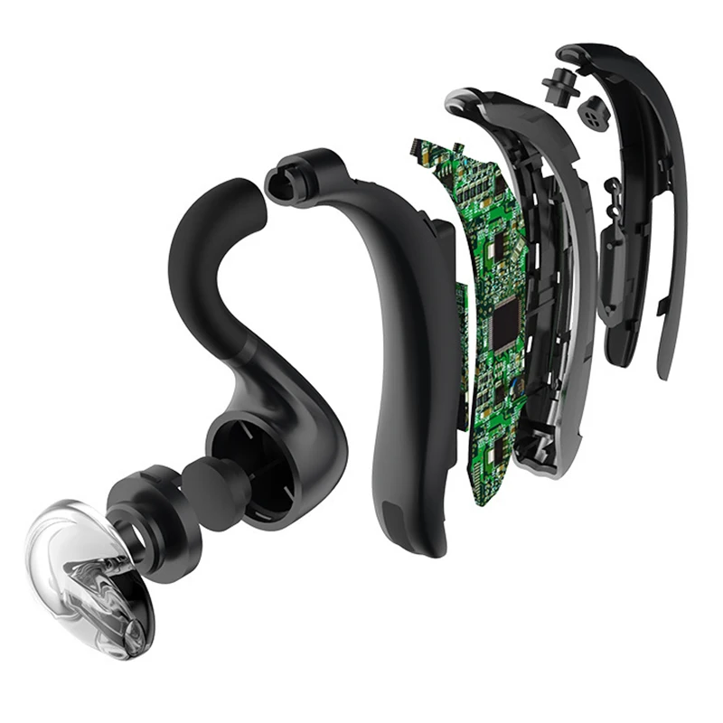Over Ear Fast Charging Wireless TWS Bluetooth Headset for Business People Smart Noise Canceling Headset