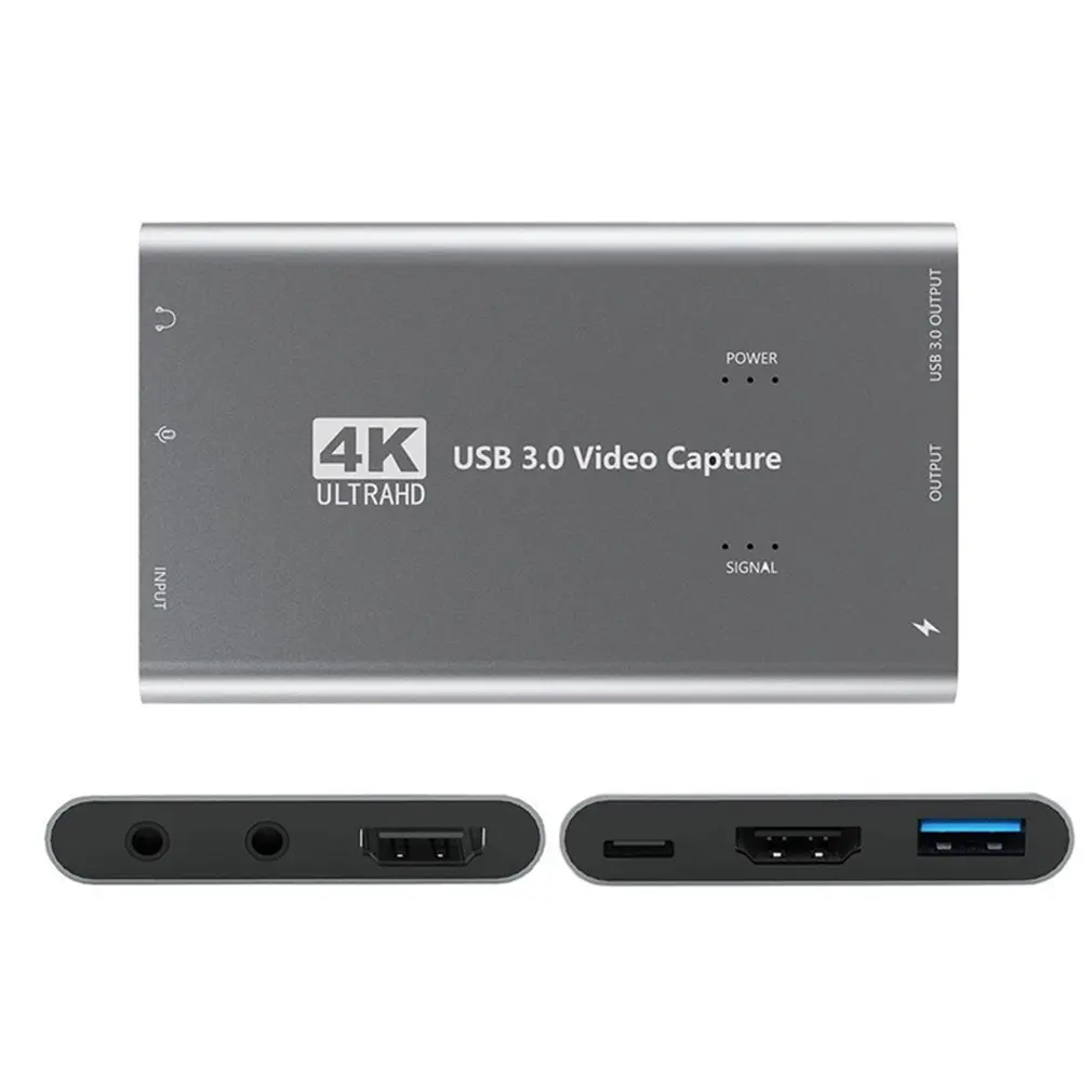 

4K 60FPS HDMI To USB 3.0 Video Capture Card 1080P Live For PS4 For Xbox PC Switch Usb3.0 Hdmi Loop Out