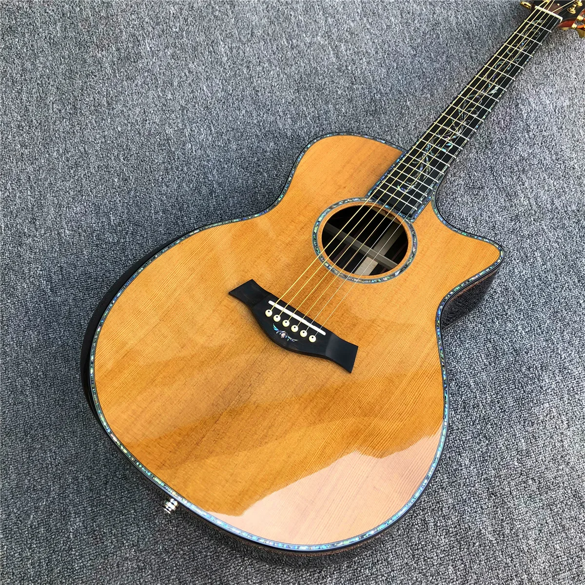 Акустическая гитара Chaylor PS14 из натурального эбенового дерева корпус Cocobolo 41 дюйм