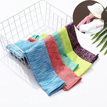 

1Pair Breathable Quick Dry UV Protection Running Arm Sleeves Sport Elbow Pad Fitness Armguards Outdoor Cycling Arm Warmers