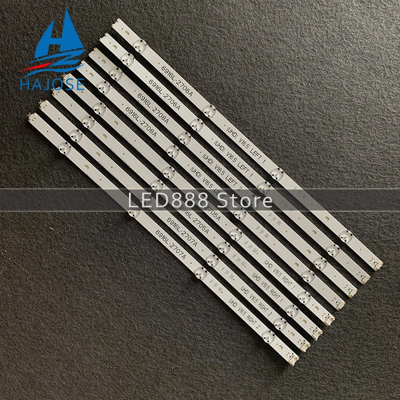Светодиодная лента для подсветки LG 49LJ510M 49LJ58300W 49UH603V 49UH620V 49LW340C 49LW340H 49LF5400 49UH610V 49LH570V