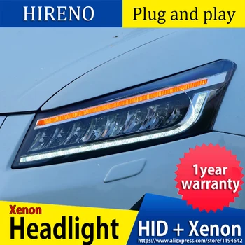 

car Head Lamp for Honda Accord 8th ALL LED Headlights 2008-2013 LED High Beam LED Low Beam With Dynamic Turn Signal
