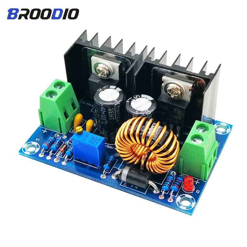 

XH-M400 Power Supply Step Down Voltage Regulator Module XL4016E1 Adjustable 8A 200W DC 4 -40V to 1.25 -36V DC-DC Buck Converter