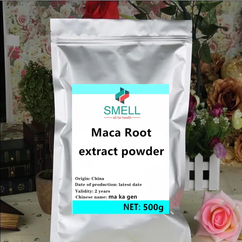 500g Высокое Качество таблетки корня пениса мака экстракт порошок блеск лицо фестивальный Топ дополняют грудь большего размера увеличение ягодиц и бедер - Цвет: 500g