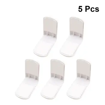 

10Pc Safety Locks Plastic Child Proof Cupboard Cabinet Right Angle Shaped Latches for Kids