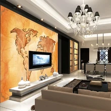 2020 Customized Modern Personality 3d Wallpaper Hand Drawn Retro Vintage World Map TV Background Papel De Parede Papier Peint Painting Supplies 2020 Customized Modern Personality 3d Wallpaper Hand Drawn Retro Vintage World Map TV Background Papel De Parede Papier Peint Painting Supplies
