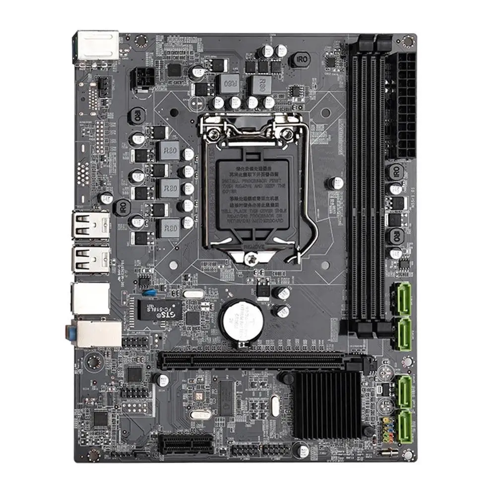 P55 материнская плата LGA 1156 компьютерная настольная материнская плата DDR3 двухканальная память SATA II для intel I3 I5 I7 750 760 Xeon 3470 cpu