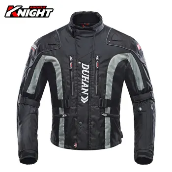 

DUHAN Motorcycle Jacket Men Motocross Equipment Cotton Underwear Cold-proof Moto Jacket Protective Gear Motorcycle Clothing