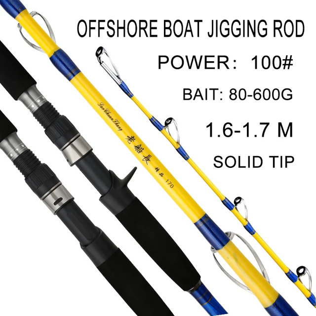 Offshore Jigging Fishing Rod, Spinning Fishing Rods