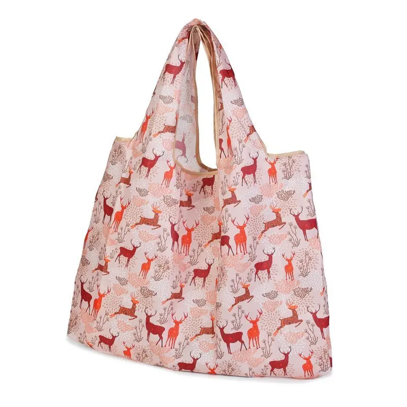 

Fashion Folding Women Big Size Handbag Tote Ladies Casual Flower Printing Canvas Graffiti Shoulder Bag Beach Bolsa Feminina
