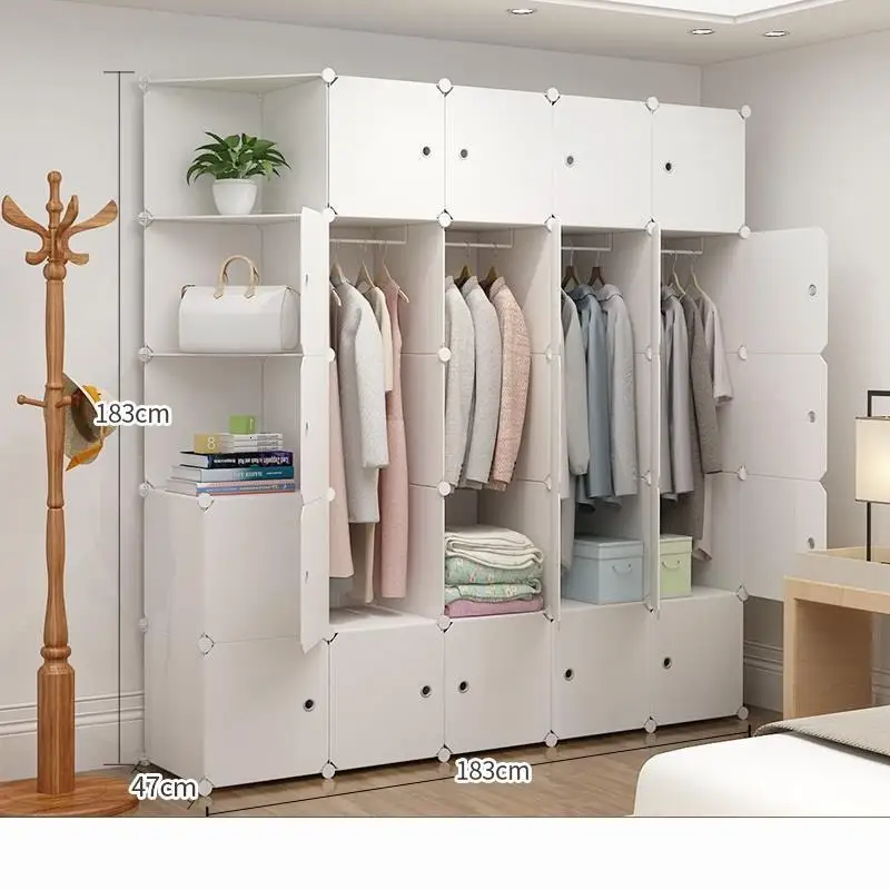 Для спальни Penderie Meuble Range Armario De Almacenamiento Armadio Guardaroba Mueble Closet Guarda Roupa шкаф для одежды - Цвет: MODEL X