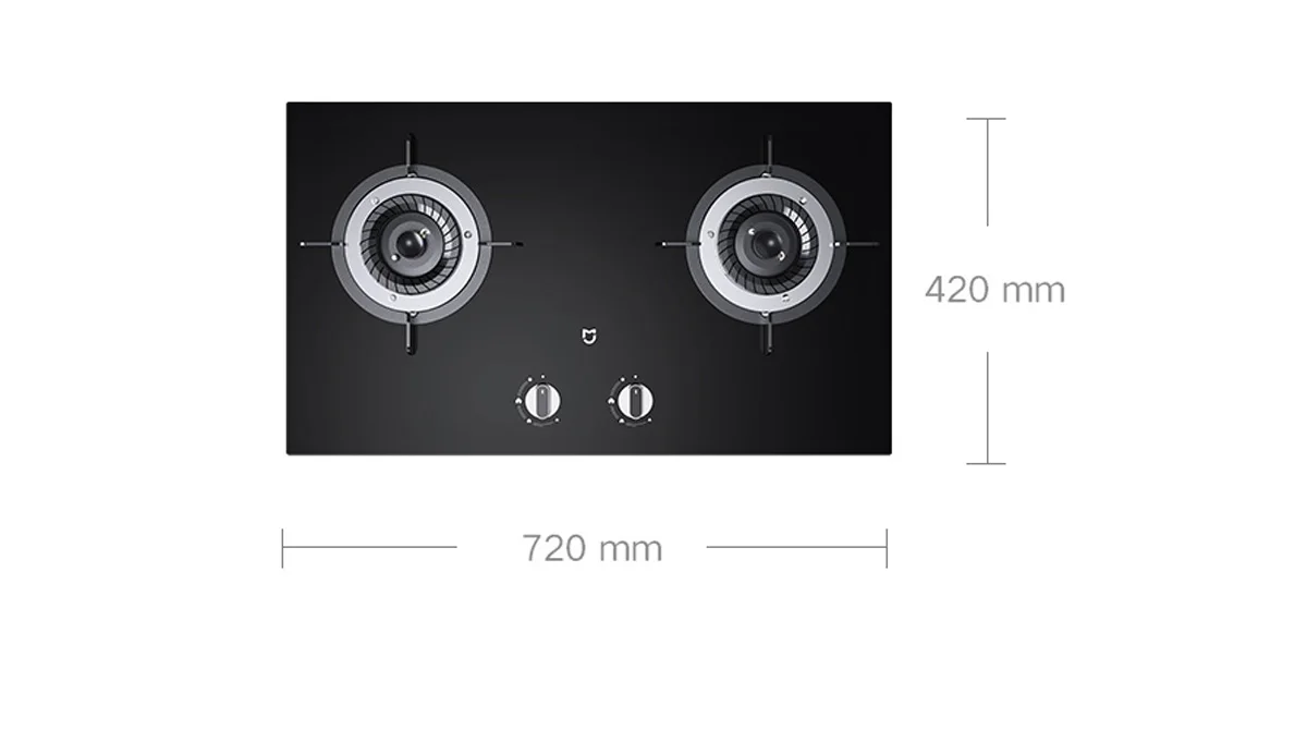 Xiaomi Mijia Smart Fierce Gas Stove Double Stove (Natural Gas) description image 7