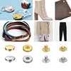 50 Sets Buttons 12.5/15 MM Rivets Buckle Combination Sewing Repair Metal Snap-Fastener Bronze Silver Gold Black 6