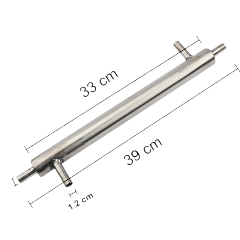 Дистиллятор, внешняя охлаждающая трубка, Самогонный конденсатор, охладитель из нержавеющей стали, охлаждающая труба, трубка для домашнего варения, водки, виски, вина, спирта, производитель