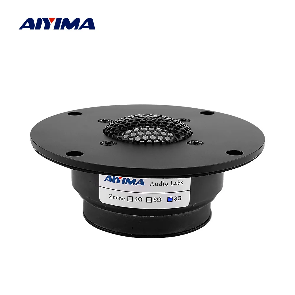Портативный Аудио-динамик AIYIMA 4 дюйма 8 Ом 20 Вт Hi-Fi тройной громкоговоритель