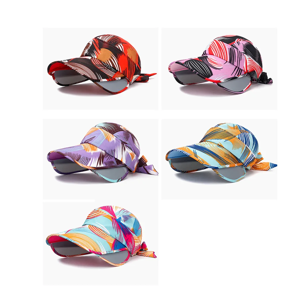 [AETRENDS] Summer Women Baseball Cap Outdoor Sun Hats Visor Caps Z-9917