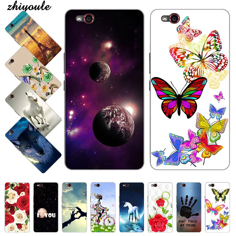 Silicone Case Cover For ZTE Nubia Z9 Max Soft TPU Back Phone Z 9 3D Relief Print Painted Shells Bag | Мобильные телефоны и